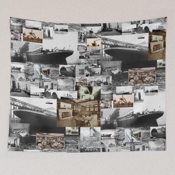 Item preview, TITANIC Collage designed and sold by MTD-Archives.