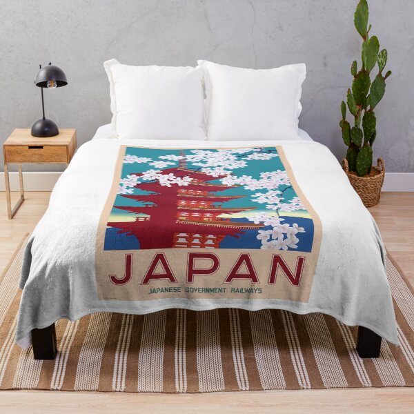 Item preview, 1937 JAPAN Railway Travel Poster designed and sold by retrographics.