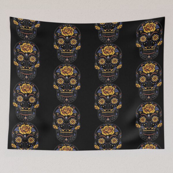 Item preview, Sugar Skull Day Of The Dead People worldwide celebrate Dia de Los Muertos, also known as The Day of the Dead. designed and sold by SidhuKeet1.