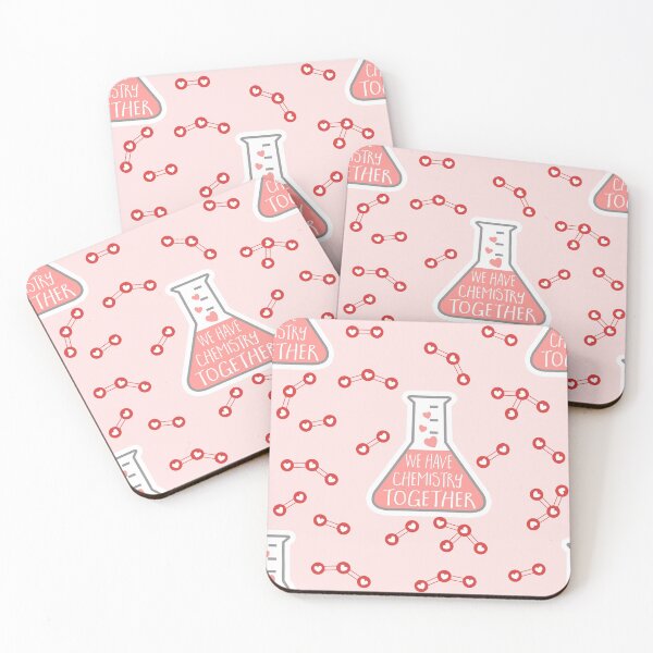Item preview, Valentines gift - science sticker - We have chemistry together - funny Valentines pun designed and sold by hitechmom.