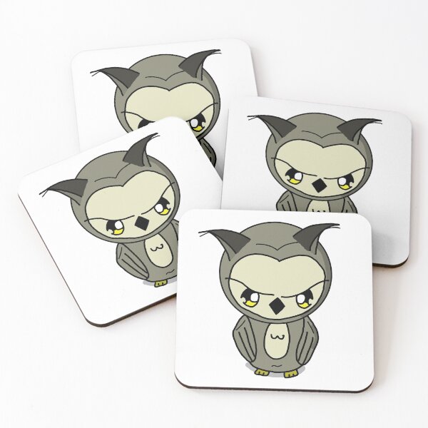 Item preview, Grumpy Grey Owl designed and sold by CeitidhArt.