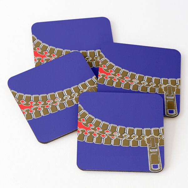 Item preview, Zipper Mouth Mask Sticker Anime Kawaii Cute - Dark Gold designed and sold by ShumShumShop.
