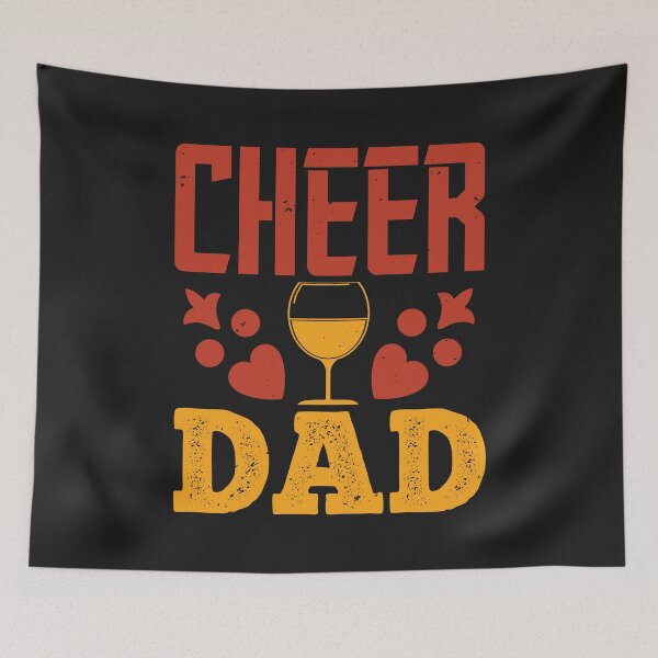 Item preview, Cheer Dad happy father day gift funny designed and sold by romanl3.