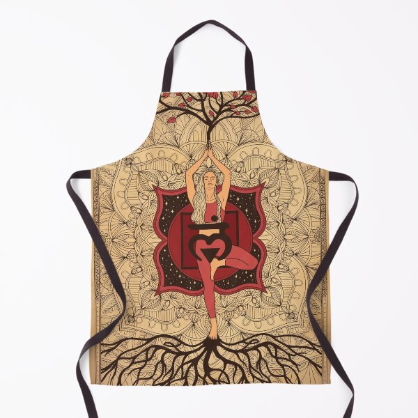 Item preview, Root Chakra Tree Pose Illustration designed and sold by sierratruong.