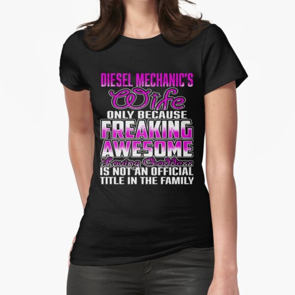 diesel mechanic wife shirt