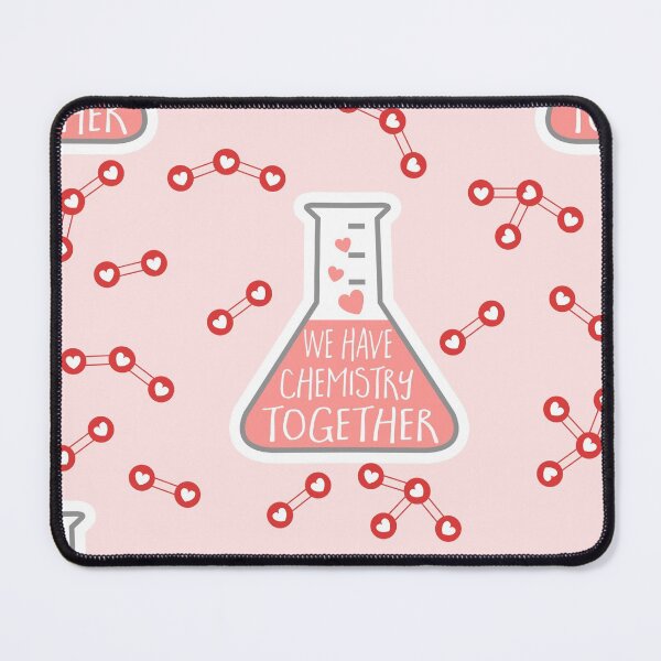Item preview, Valentines gift - science sticker - We have chemistry together - funny Valentines pun designed and sold by hitechmom.