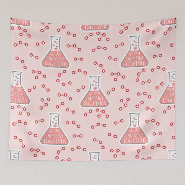 Item preview, Valentines gift - science sticker - We have chemistry together - funny Valentines pun designed and sold by hitechmom.