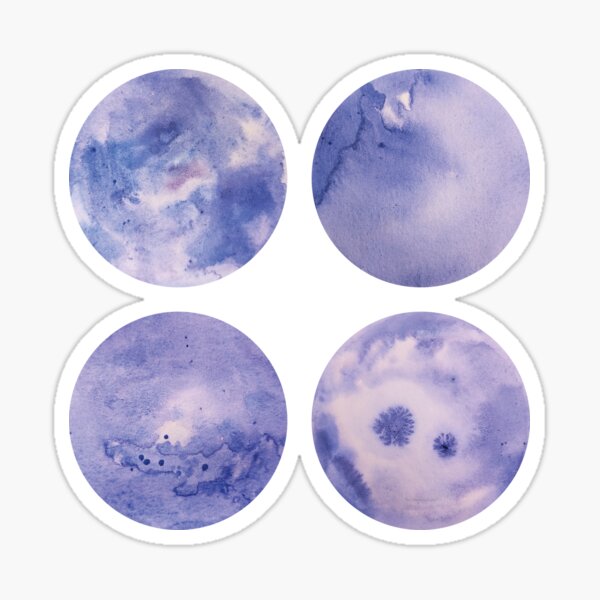 2022 Pantone Color Moons Sticker