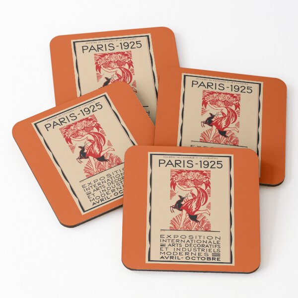 Item preview, PARIS : Vintage 1925 International Arts Exposition Advertising Print designed and sold by posterbobs.