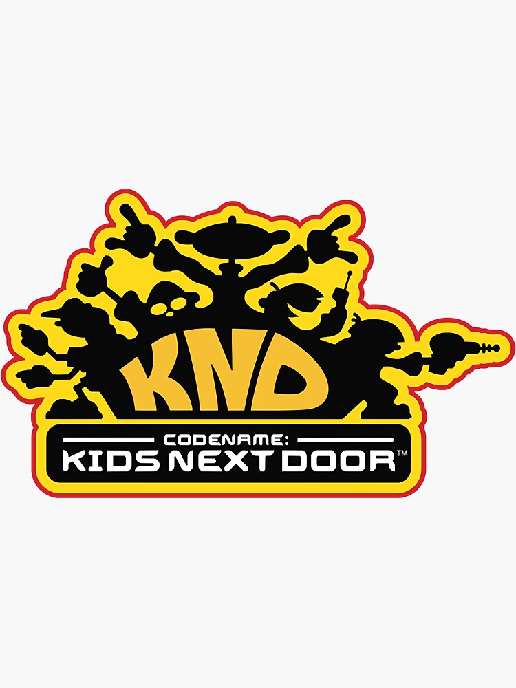 Codename Kids Next Door Logo Cartoon Network 00&x27;s Classic