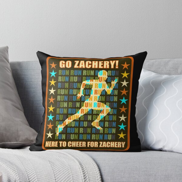 Item preview, Go Zachery Runner Support Athlete Fan Here to Cheer designed and sold by artfulnotebook.