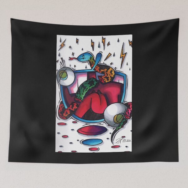 Item preview, Crazy Character Classic T-Shirt designed and sold by AngelaMcCull.