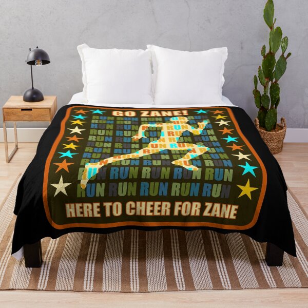 Item preview, Go Zane Runner Support Athlete Fan Here to Cheer designed and sold by artfulnotebook.