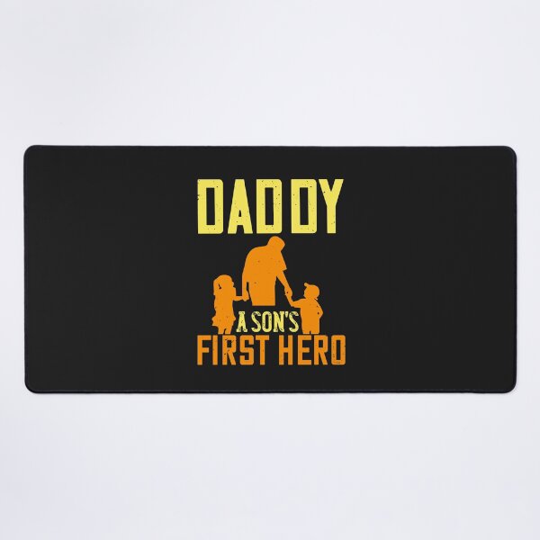 Item preview, Daddy A Sons First Hero happy father day gift funny designed and sold by romanl3.
