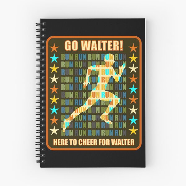 Item preview, Go Walter Runner Support Athlete Fan Here to Cheer designed and sold by artfulnotebook.