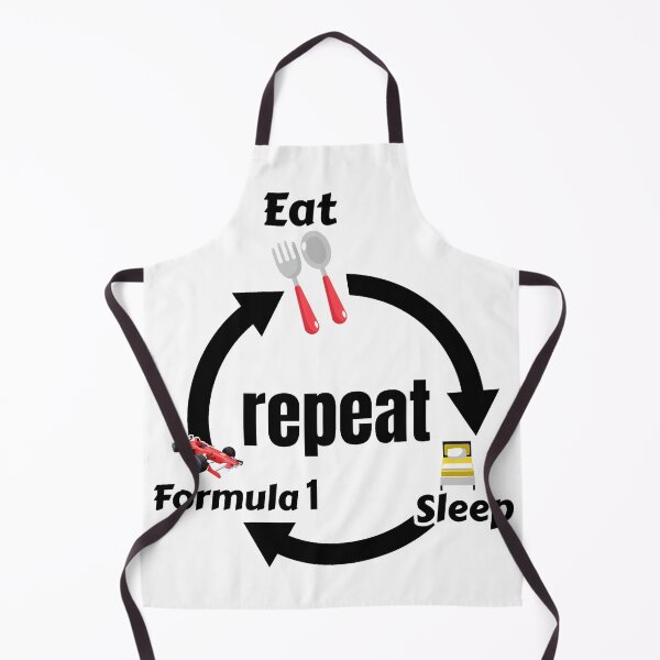 Item preview, Eat Sleep Formula 1 Repeat designed and sold by DsignTByMason.