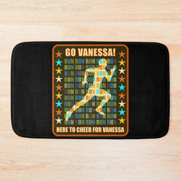Item preview, Go Vanessa Runner Support Athlete Fan Here to Cheer designed and sold by artfulnotebook.