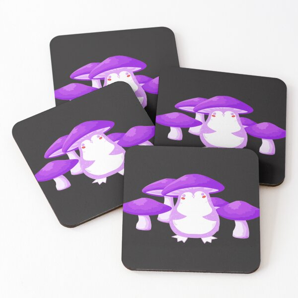 Item preview, Purple Mushroom Penguin designed and sold by Ndeliaw.