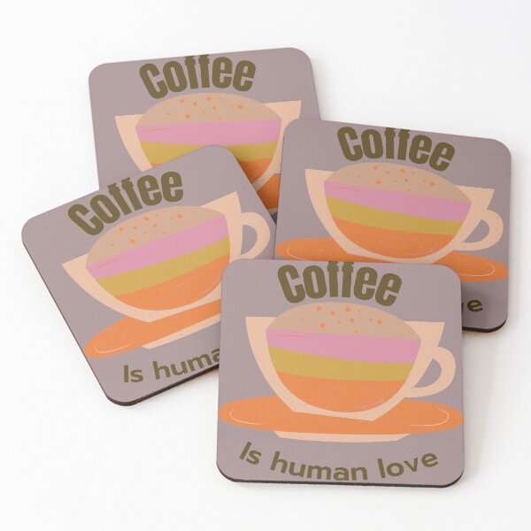 Item preview, Coffee is human love designed and sold by Shrisanjana1920.
