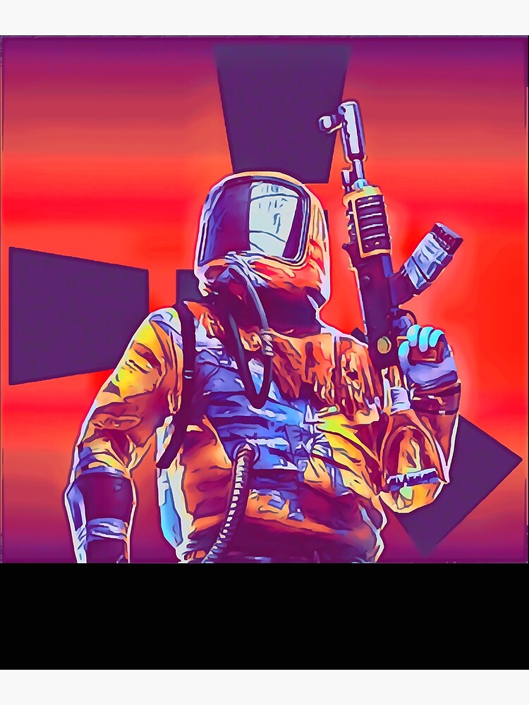 "Rust Game Hazmat Suit Essential TShirt.png" Poster for Sale by