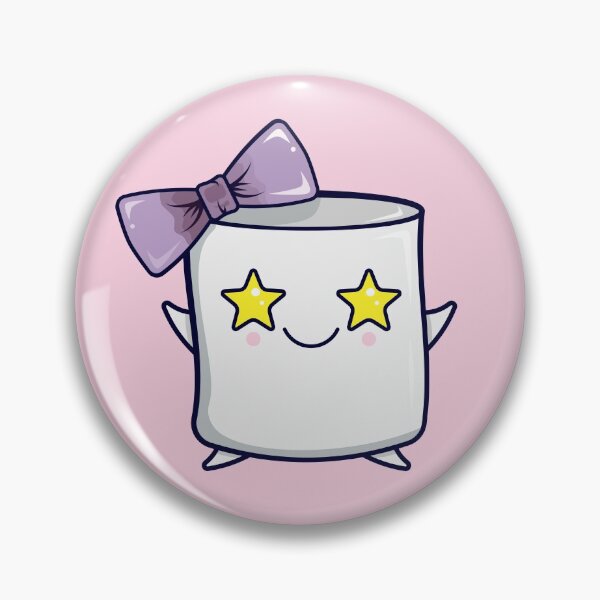 Item preview, Cute Marshmallow Purple Bow Tie  designed and sold by RegretfulTurtle.