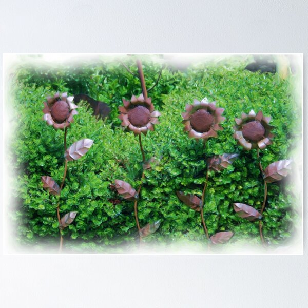 Item preview, Bronze Sunflowers designed and sold by Sally White.