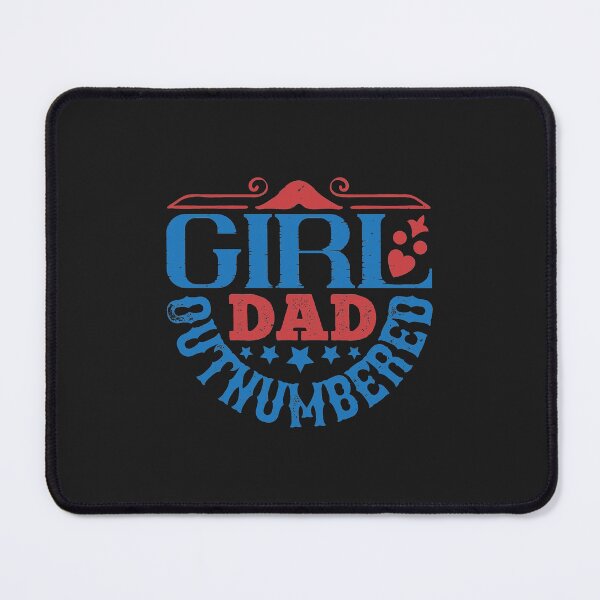 Item preview, Girl Dad Outnumbered happy father day gift funny designed and sold by romanl3.