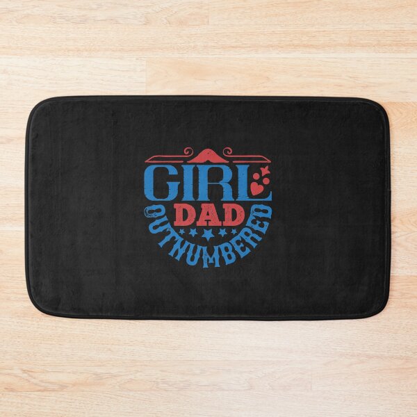 Item preview, Girl Dad Outnumbered happy father day gift funny designed and sold by romanl3.