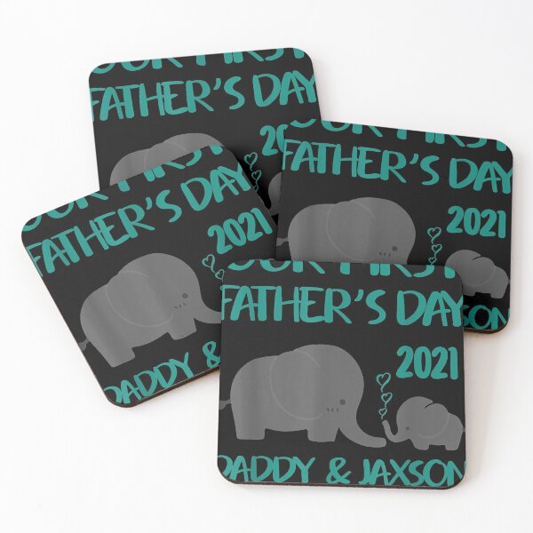Item preview, Elephant Daddy Our First Father's Day  designed and sold by PeightonBonzoi.