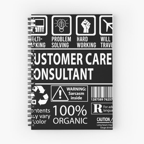 Item preview, Customer Care Consultant T Shirt - MultiTasking Certified Job Gift Item Tee designed and sold by andahanson.