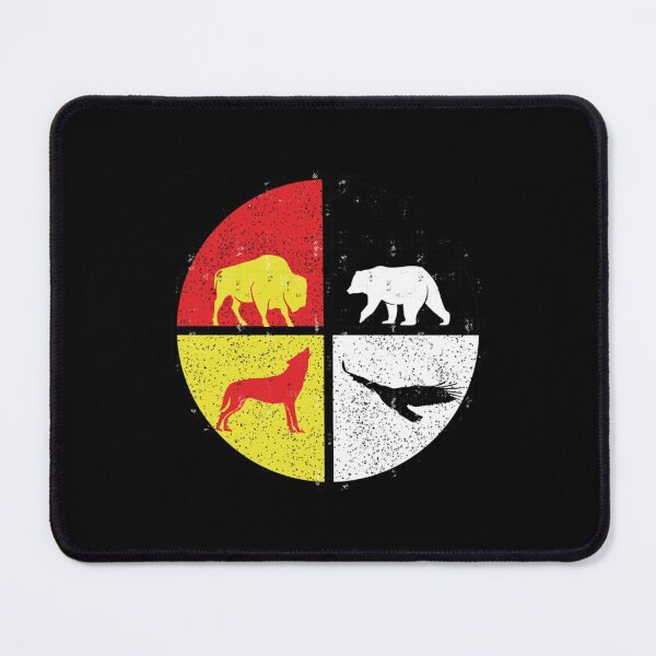 Item preview, Medicine Wheel T-Shirtnative american medicine wheel - animals designed and sold by TorreAleck.