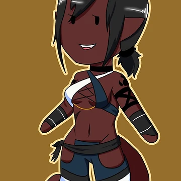 Artwork thumbnail, Meryl Chibi by silverfox607