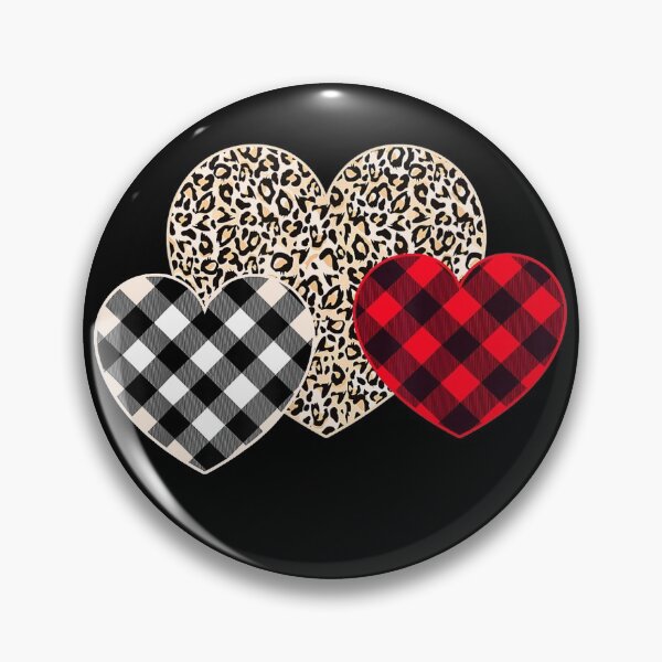 Item preview, Girls Valentines Day Shirts Hearts Love Leopard Plaid T-Shirt designed and sold by Gaulen.