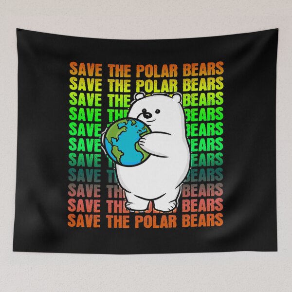 Item preview, Save The Polar Bears T-ShirtRainbow Save the Polar Bears  designed and sold by TorreAleck.