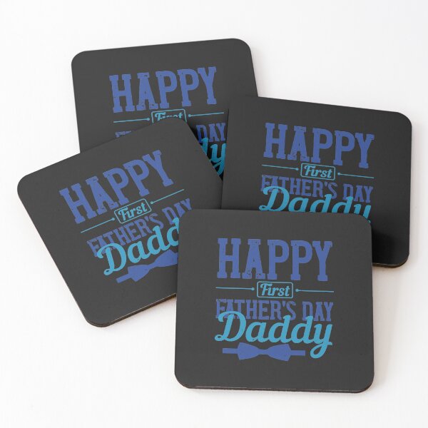 Item preview, Happy first Father's Day Daddy happy father day gift funny designed and sold by romanl3.