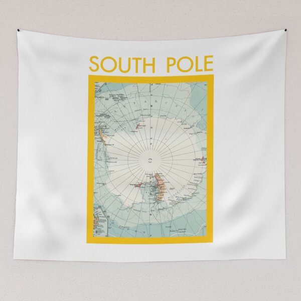 Item preview, South Pole T-ShirtSouth Pole Vintage Map designed and sold by TorreAleck.