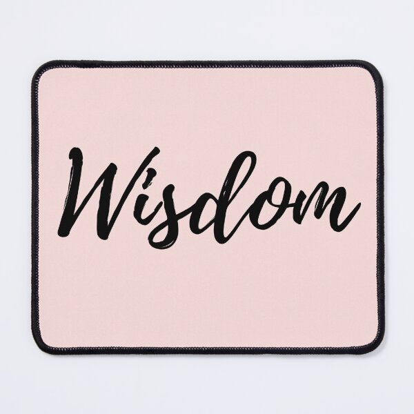Item preview, Wisdom - Pink Background Positive Affirmation designed and sold by ActionFocus.