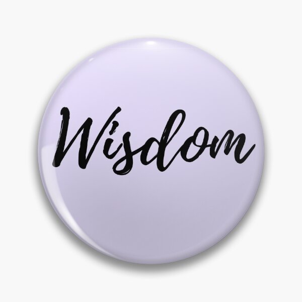Item preview, Wisdom - Purple Background Positive Affirmation designed and sold by ActionFocus.