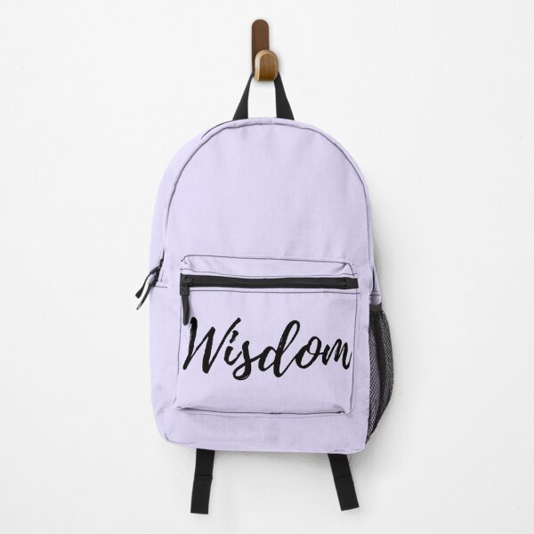 Item preview, Wisdom - Purple Background Positive Affirmation designed and sold by ActionFocus.