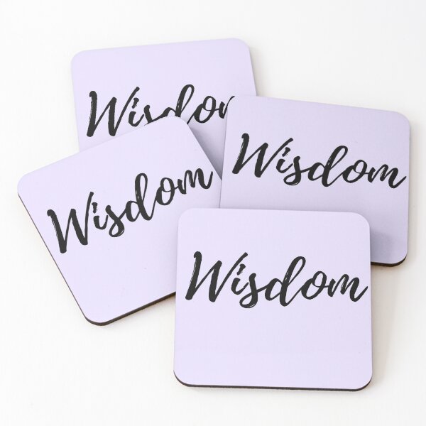 Item preview, Wisdom - Purple Background Positive Affirmation designed and sold by ActionFocus.
