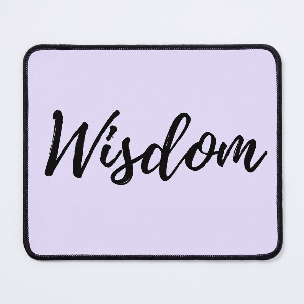 Item preview, Wisdom - Purple Background Positive Affirmation designed and sold by ActionFocus.