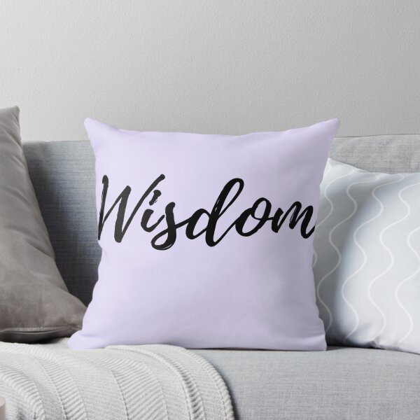 Item preview, Wisdom - Purple Background Positive Affirmation designed and sold by ActionFocus.