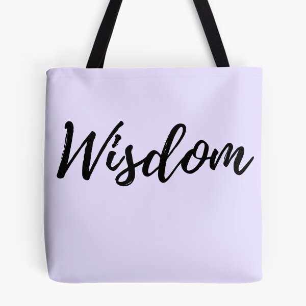 Item preview, Wisdom - Purple Background Positive Affirmation designed and sold by ActionFocus.