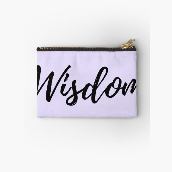 Item preview, Wisdom - Purple Background Positive Affirmation designed and sold by ActionFocus.