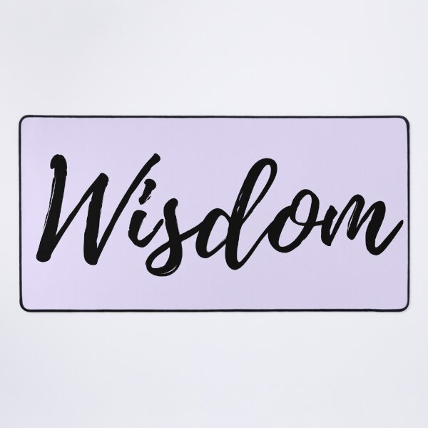 Item preview, Wisdom - Purple Background Positive Affirmation designed and sold by ActionFocus.