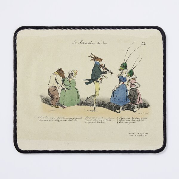 Item preview, JJ Grandville: The Dance Lesson designed and sold by ebrawne.