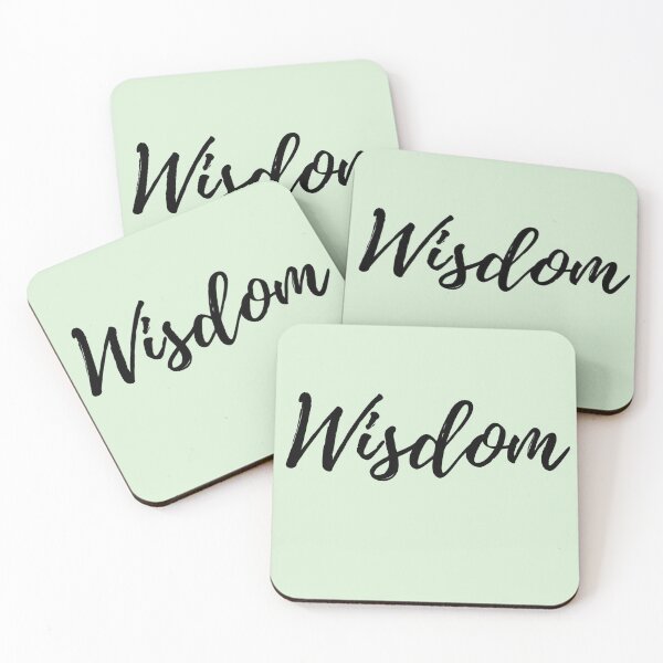 Item preview, Wisdom - Mint Background Positive Affirmation designed and sold by ActionFocus.
