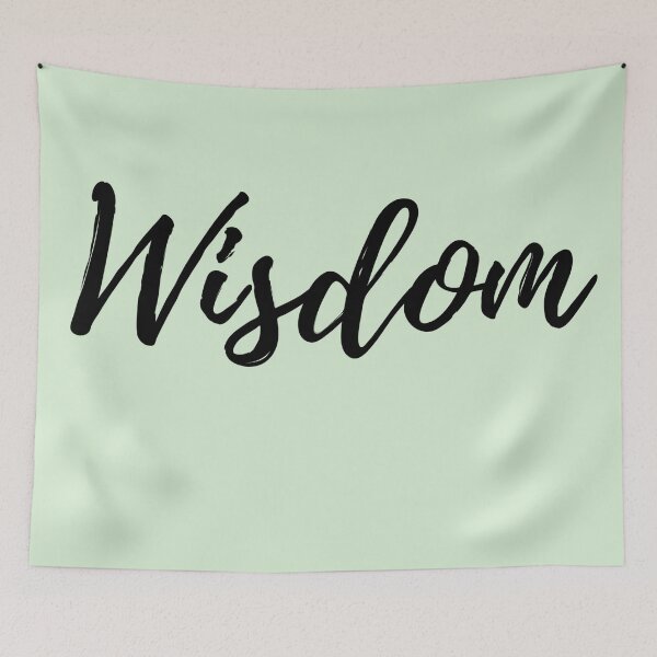 Item preview, Wisdom - Mint Background Positive Affirmation designed and sold by ActionFocus.
