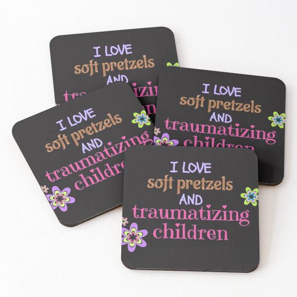 Item preview, I love soft pretzels and traumatizing children Classic designed and sold by Ndeliaw.