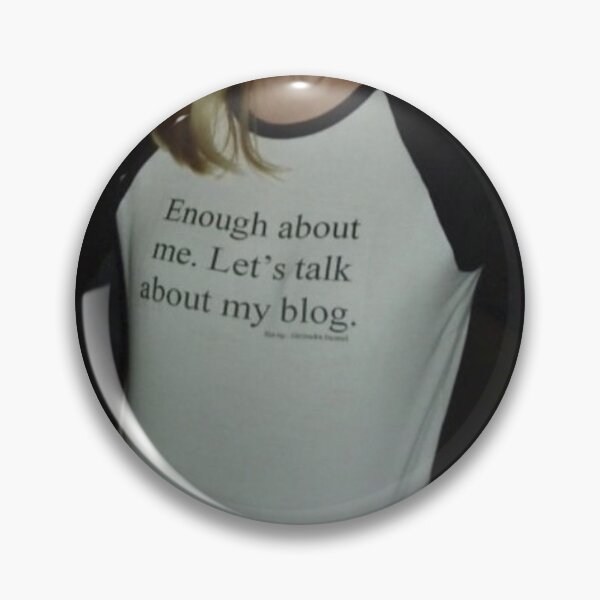 Item preview, Let's Talk About My Blog designed and sold by waifcigs.